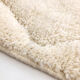 Moroccan Berber carpet blessed ouarain ecru plain with engraved diamonds 167x105cm