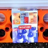 Bottle rack Curver space age 70s