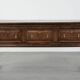 Antique English sideboard from the early 18th century made of oak