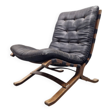 Very rare mid-century lounge chair Siesta, Westnofa, Norway, 1960s