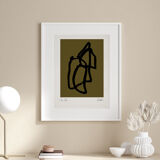 Abstract giclee art print a3