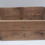 Wooden box trapezoidal