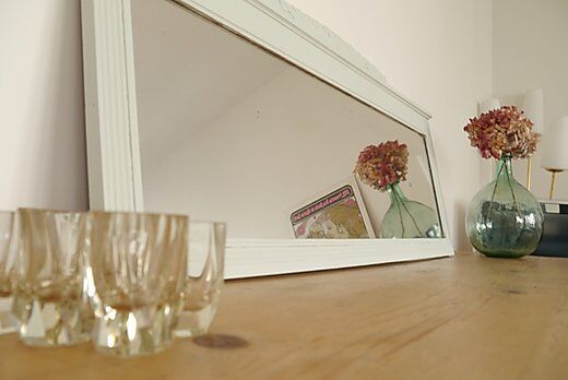 Mirror ancient art deco 117x50cm