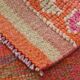 Tapis de couloir oriental vintage rose pâle 3x10, 103x326 cm