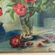 Huile sur bois ancienne datant de 1960