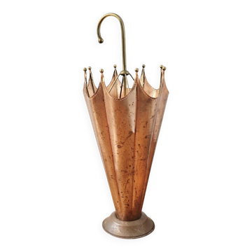 Vintage French Brass Umbrella Stand, 1950s – Antique Patina