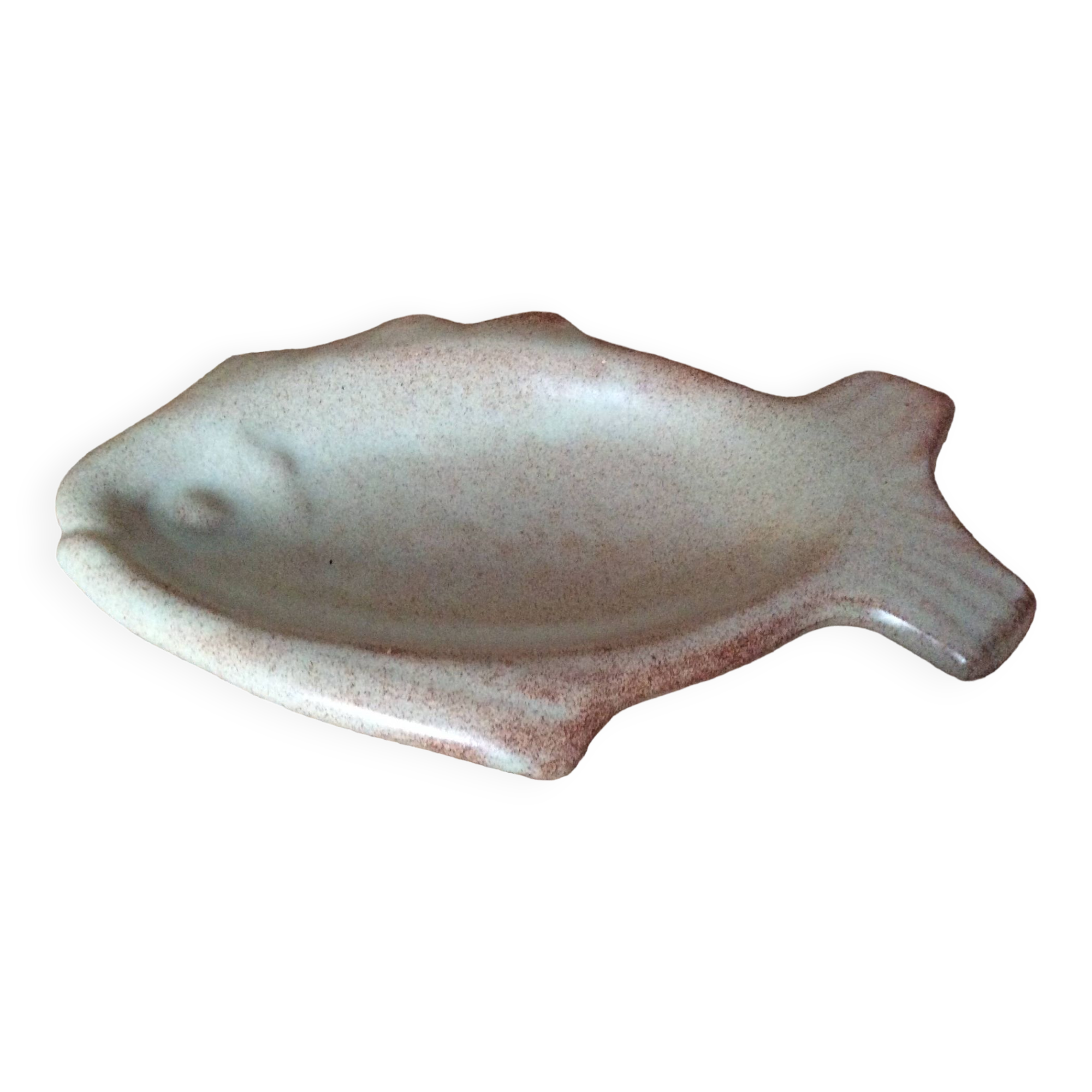 Fish stoneware dish