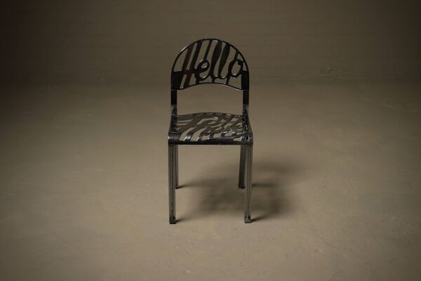 Chaise d'appoint ''Hello There'' par Jeremy Harvey pour Artifort années 1970