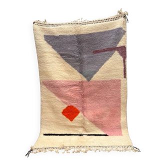 Traditional handmade Beni Ouarin rug size 150 x 250 cm