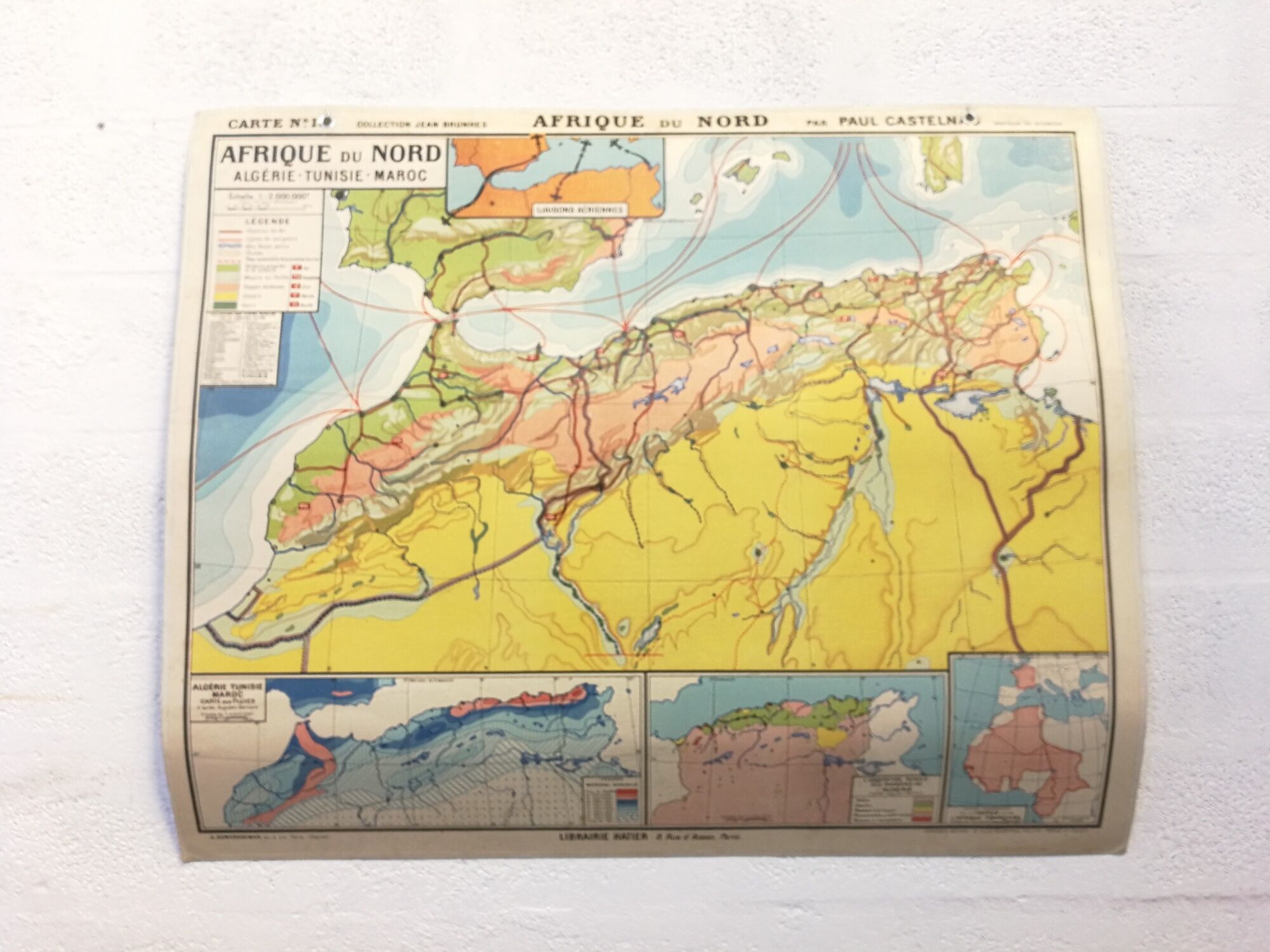 Map N ° 18 j. Brunhes North Africa