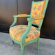 Louis XVI convertible armchair