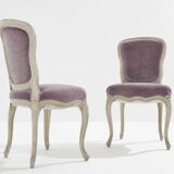 Paire de chaises néo-classiques Louis XV Maison Jansen 1940