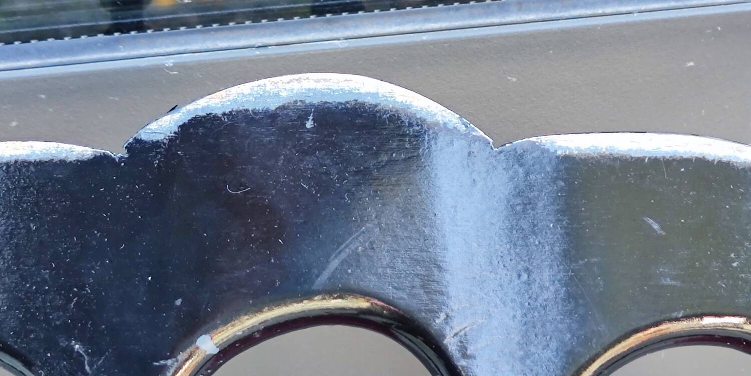 Antique Napoleon III chair in red velvet with upholstery