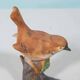 Vintage porcelain bird statuette from the sixties.