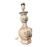 Large lamp base in Moustiers style