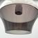 70s space age ufo lamp – vintage dual-color acrylic pendant light made in italy