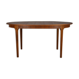 Mid-Century Vintage Oval Dining Table from McIntosh