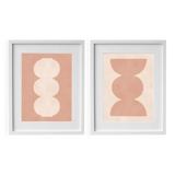 2 Handmade Framed Paintings
