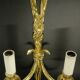 Large pair of wall lights, eagle heads, Louis XVI style from Hettier Vincent - gilded bronze