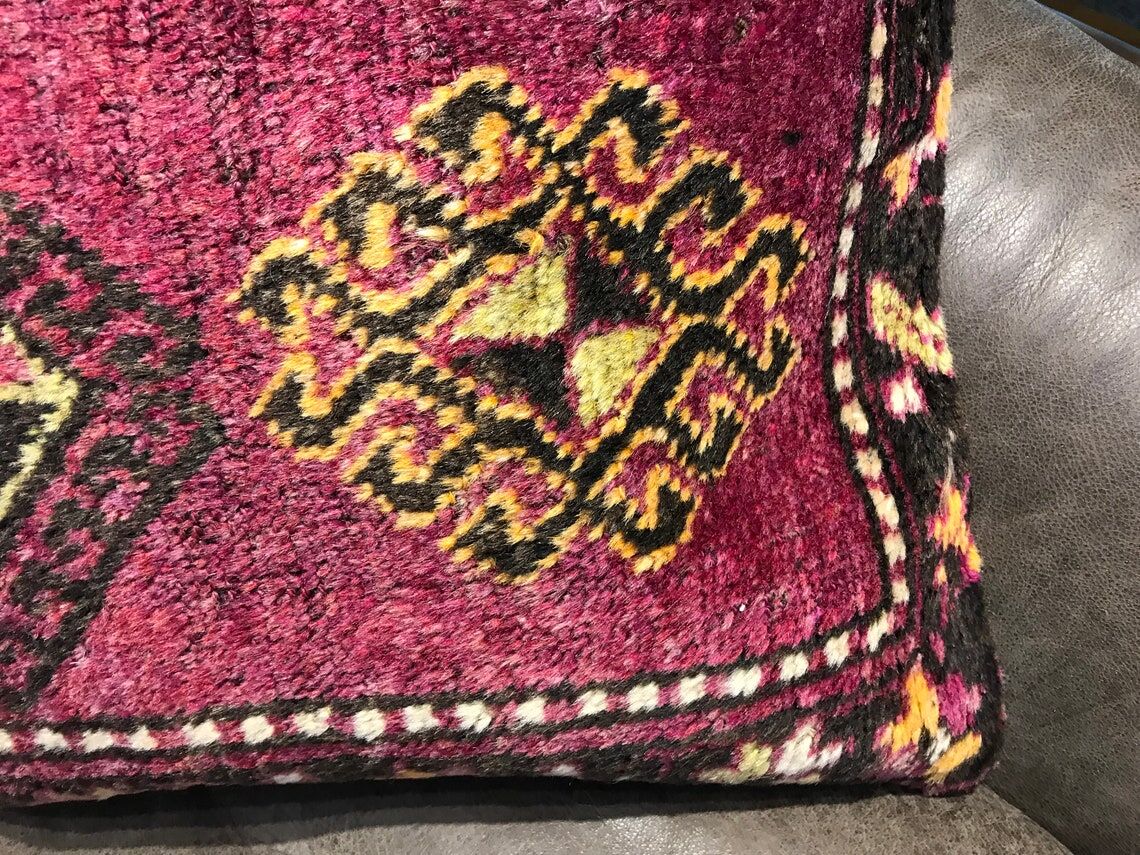 50x50 cm Turkish Kilim Rug Pillow