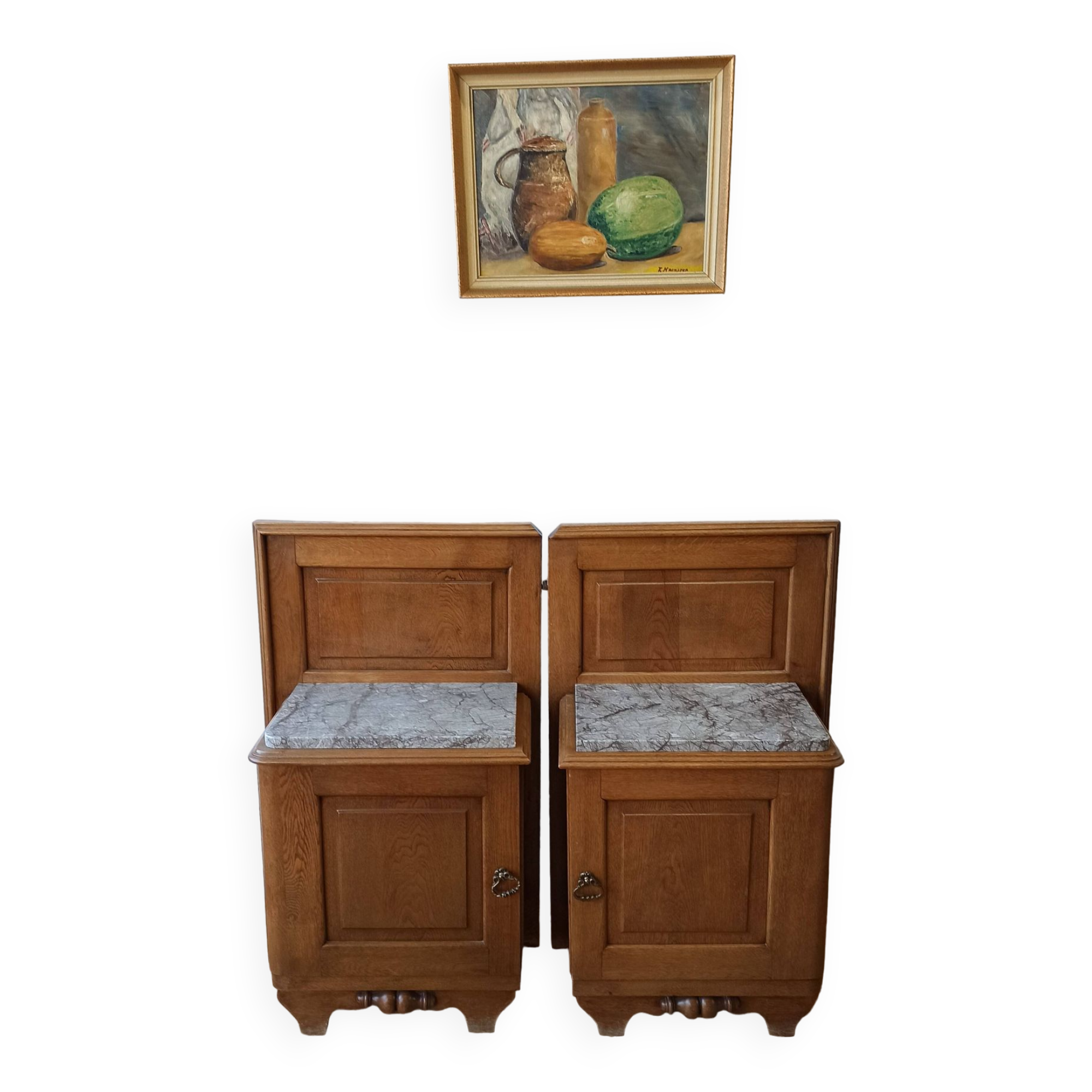 Pair of vintage bedside tables