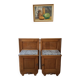Pair of vintage bedside tables