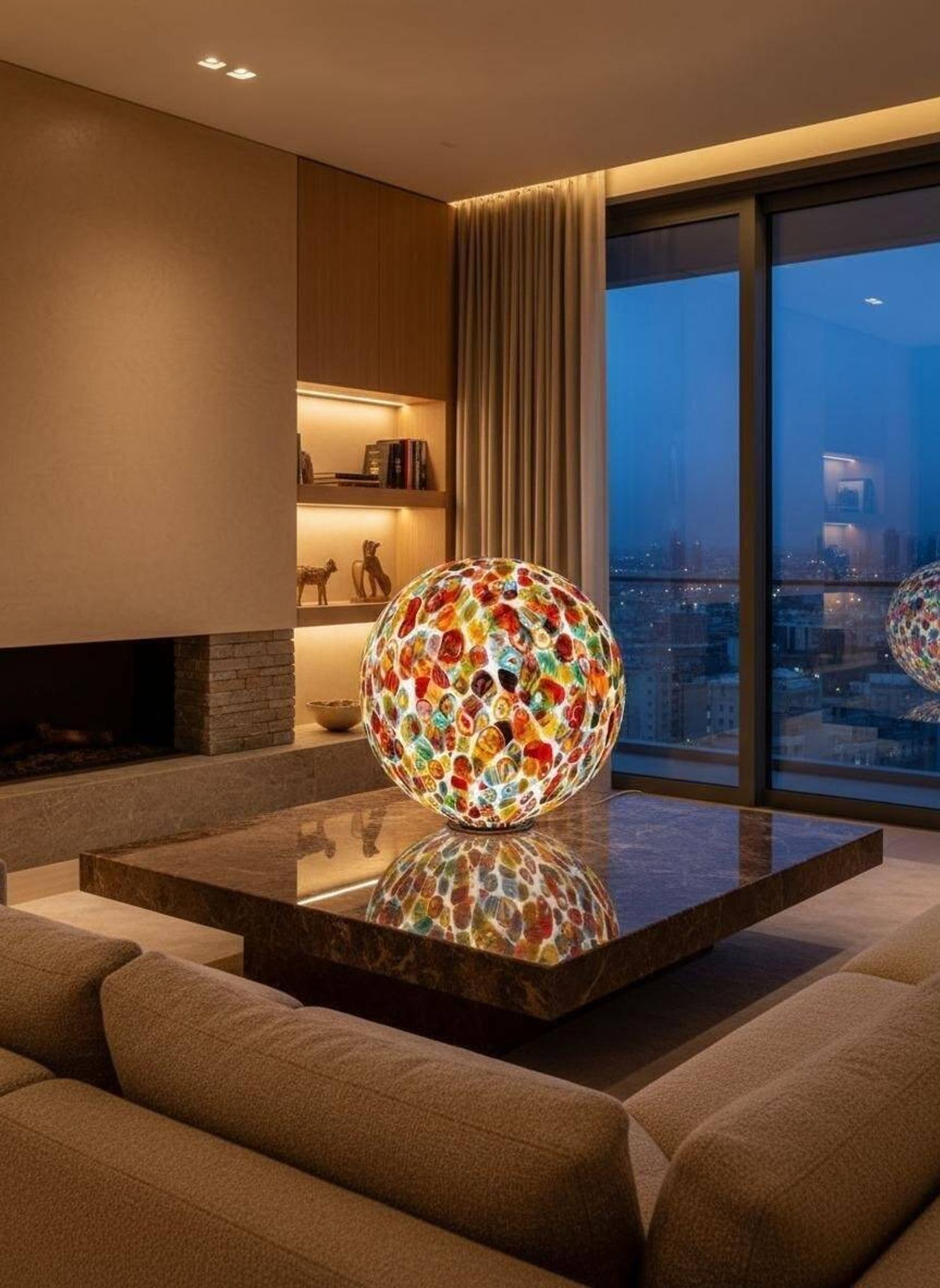 Murano table lamp