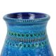 Vintage Blue Bitossi Vase Rimini Blue Aldo Londi Design Sixties
