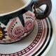 Cup and saucer Paul Fouillen – Quimper – 1950s