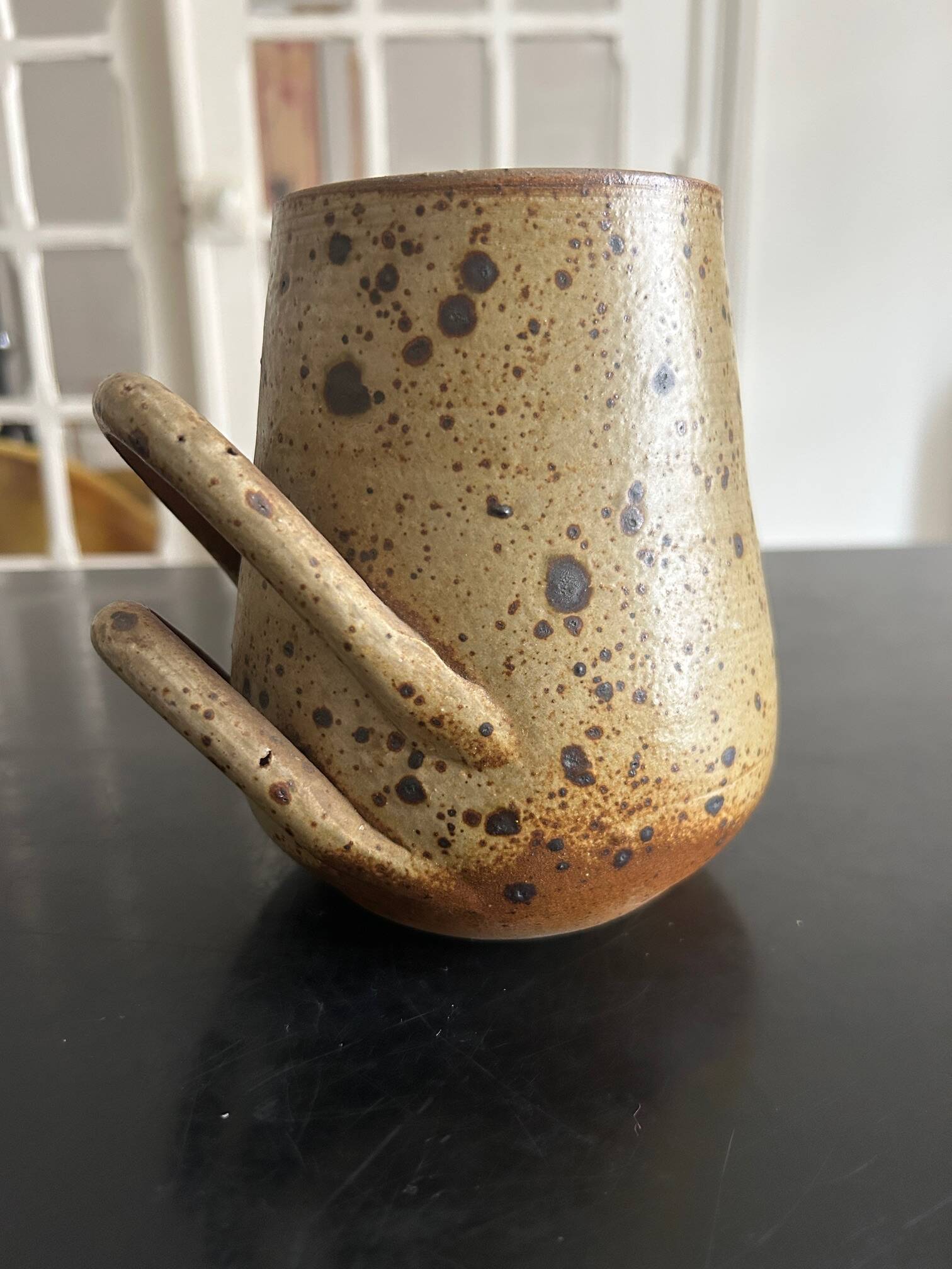 stoneware vase Michel Dumont Charles Gaudry