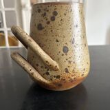 stoneware vase Michel Dumont Charles Gaudry