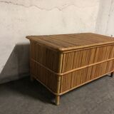 Rattan storage box
