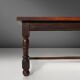 20th Century French Rustic oak Dining Table