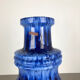Large Pottery super Fat Lava Multi-Color 266-53 Vase Scheurich WGP, 1970s