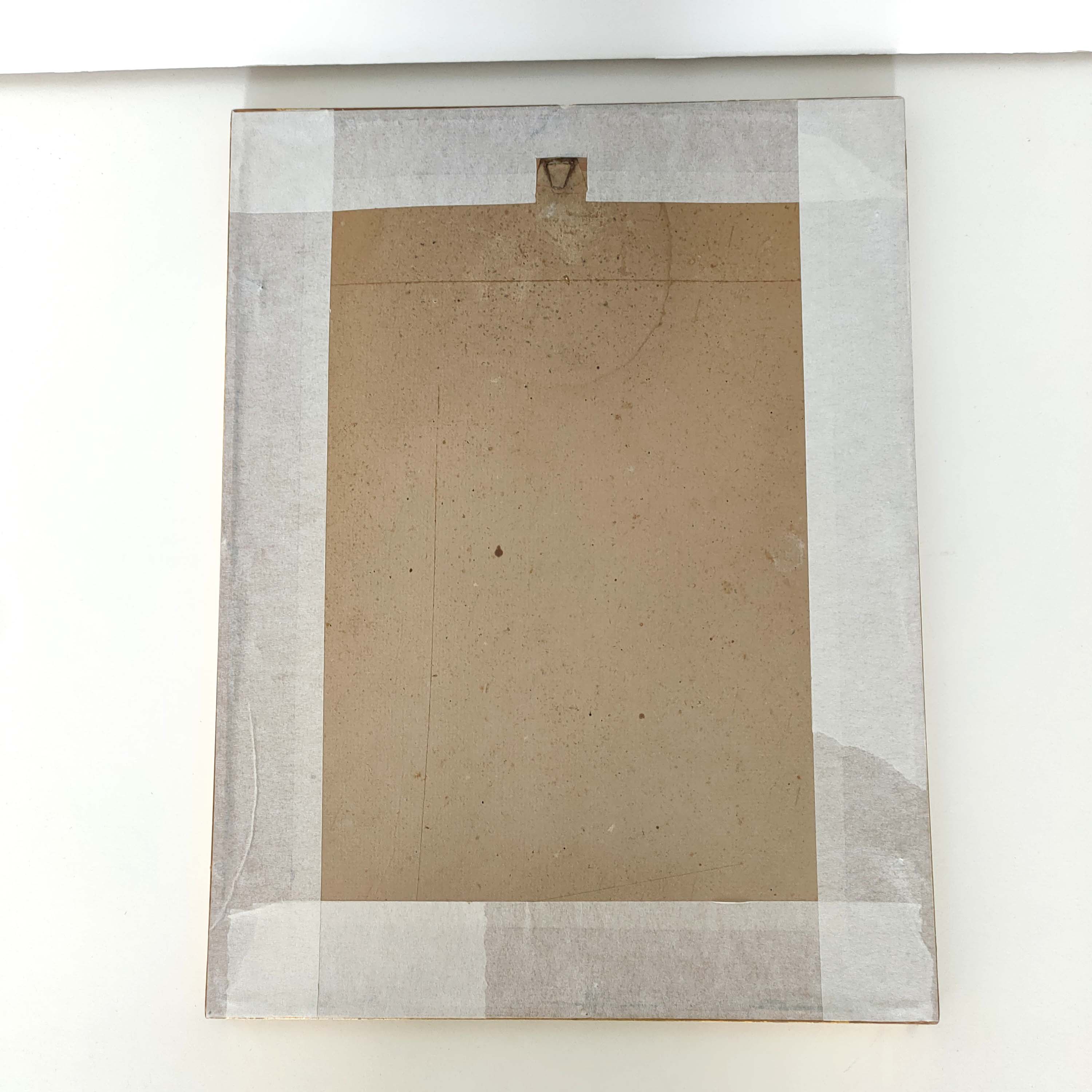 Botanical poster cade gilded wood