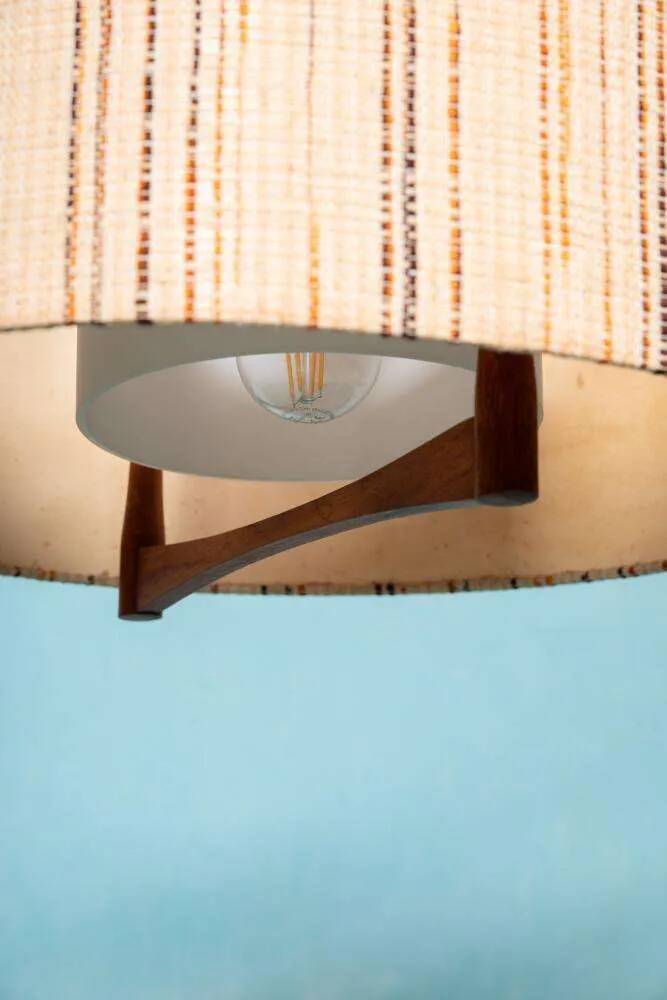 Vintage Temde lighting suspension, mid-century suspension from the sixties.