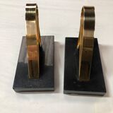 Bookends 60's Gold Starry