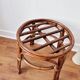 Rattan stool/plant stand - Vintage