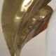 Vintage table lamp sixties Flower and Foliage in gilded metal & Globe opaline