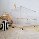 Table roulante Les Invisibles du Marais par David Lange, 1970