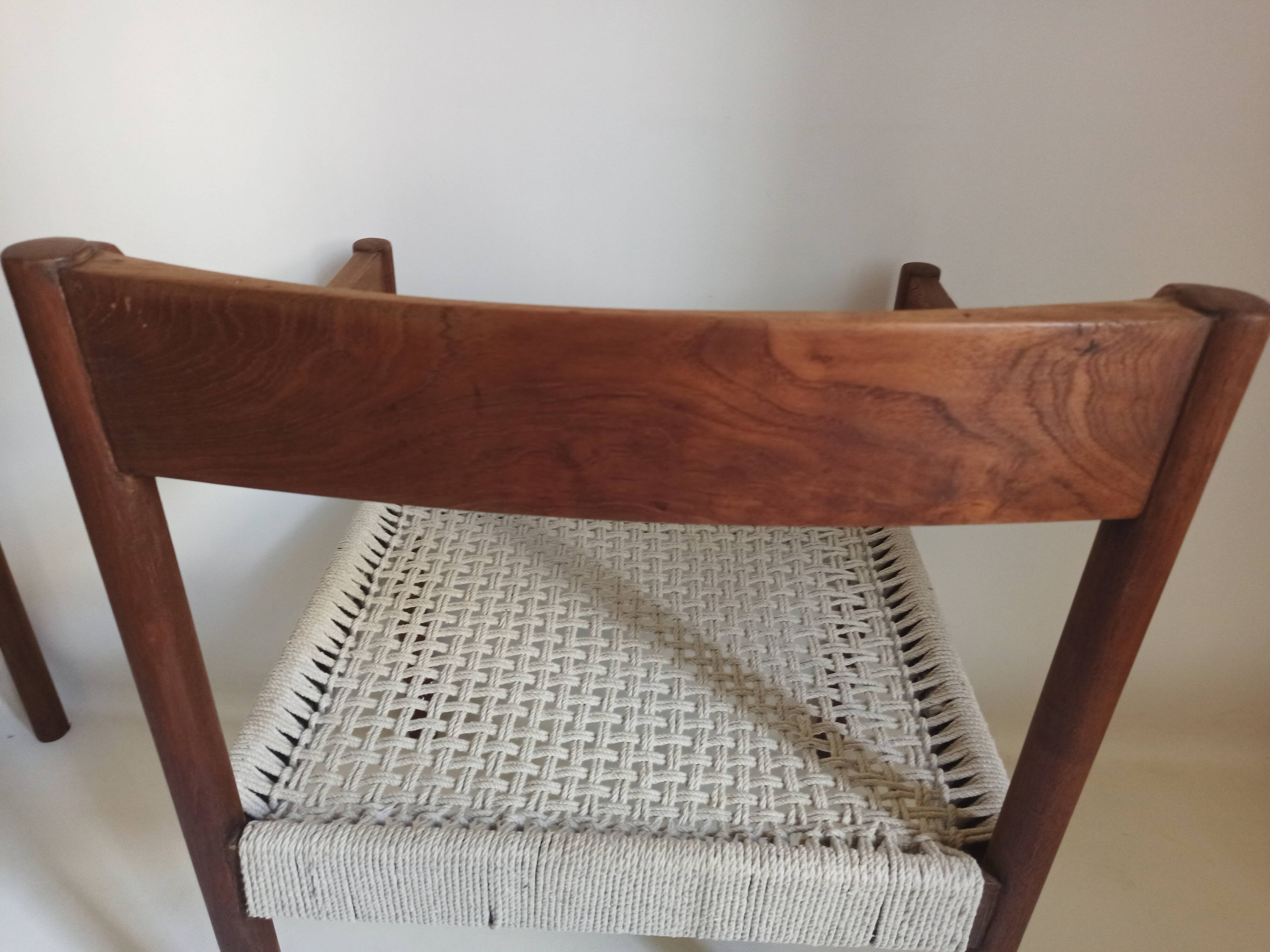 Pair of scandinavian armchairs 50s