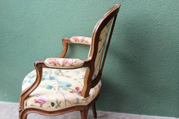 Fauteuil cabriolet, époque Louis XV, 18ème siècle