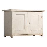 Ancienne petite armoire blanche (c.1900) #63
