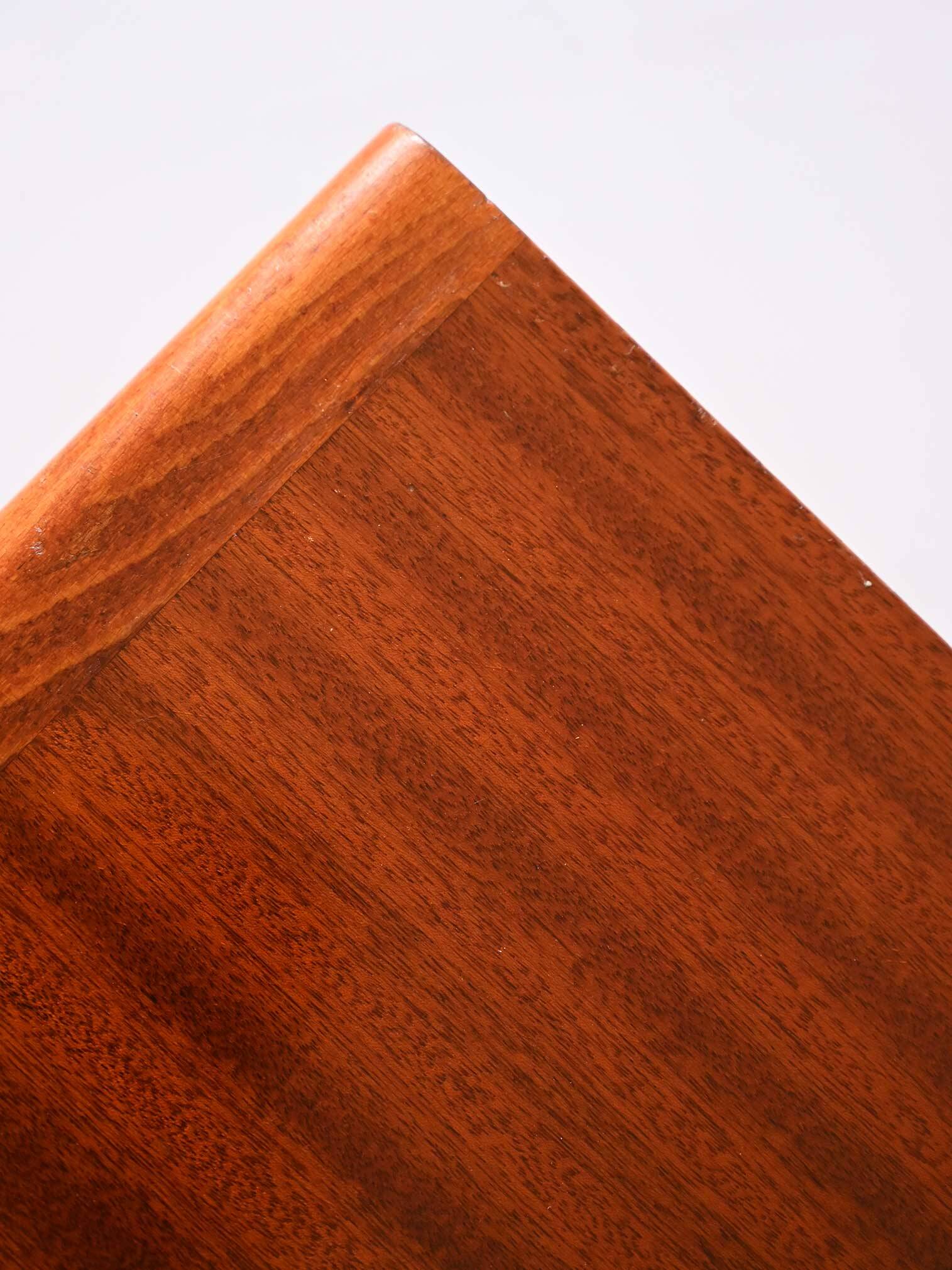 Scandinavian bookcase with writing desk