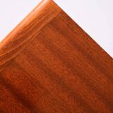 Scandinavian bookcase with writing desk