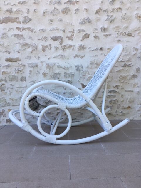 Rocking Chair Blanc