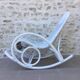 Rocking Chair Blanc