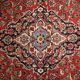 Vintage Persian Rug Handwoven Oriental Kashan Carpet- 362x244cm