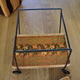 vintage rolling bar cart 1960