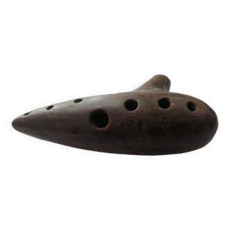 11-hole terracotta ocarina